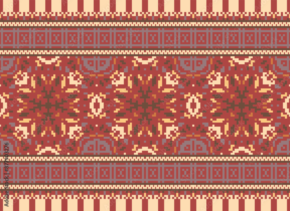 Digital motif textile ikat design retro baroque ethnic Mughal Background Texture stock photo · Brown leaves and flower on white ethnic ikat texture design.
Digital motif textile ikat design retro baroque ethnic Mughal Background Texture stock photo · Brown leaves and flower on white ethnic ikat texture design.