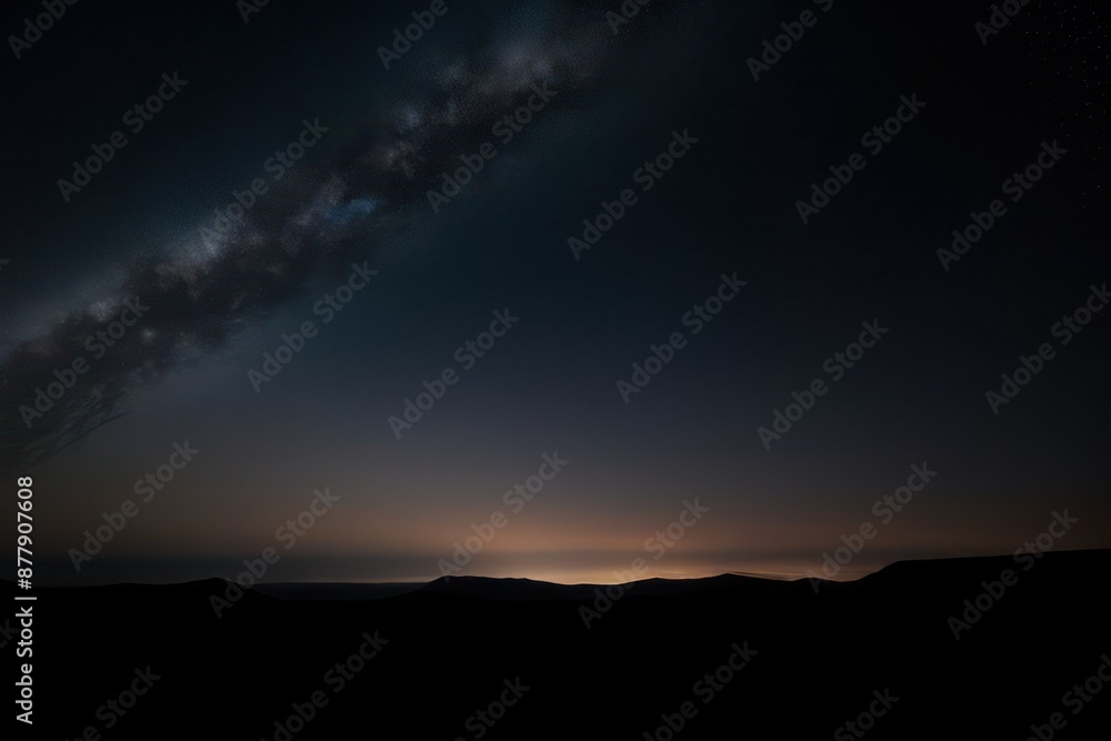 night sky with moon and stars
night sky with moon and stars