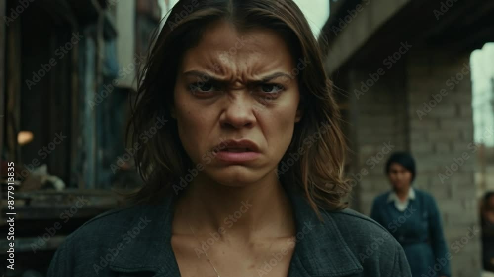 portrait of an angry person portrait of an angry person