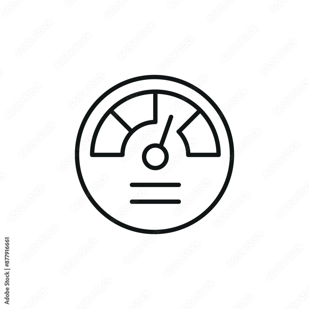 Speedometer icon. Simple speedometer icon for social media, app and web design. Vector illustration Speedometer icon. Simple speedometer icon for social media, app and web design. Vector illustration