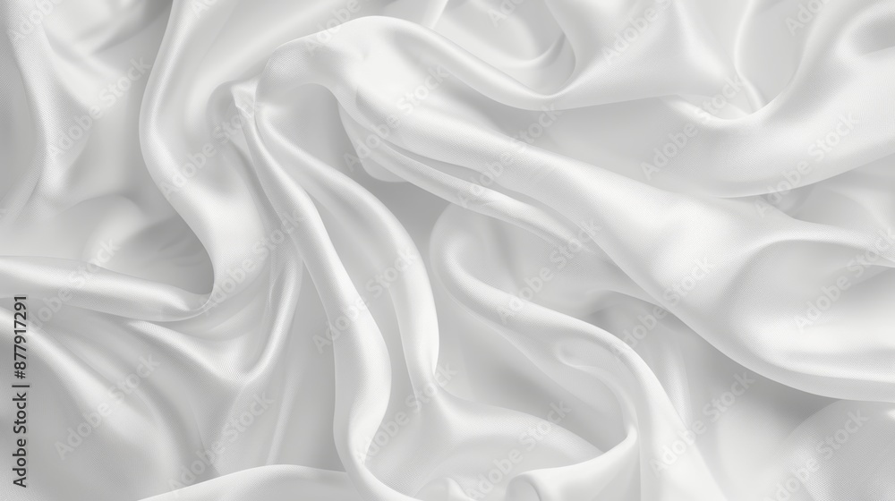 Elegant Wedding Decor Background with Flowing Waves Generative AI Elegant Wedding Decor Background with Flowing Waves Generative AI