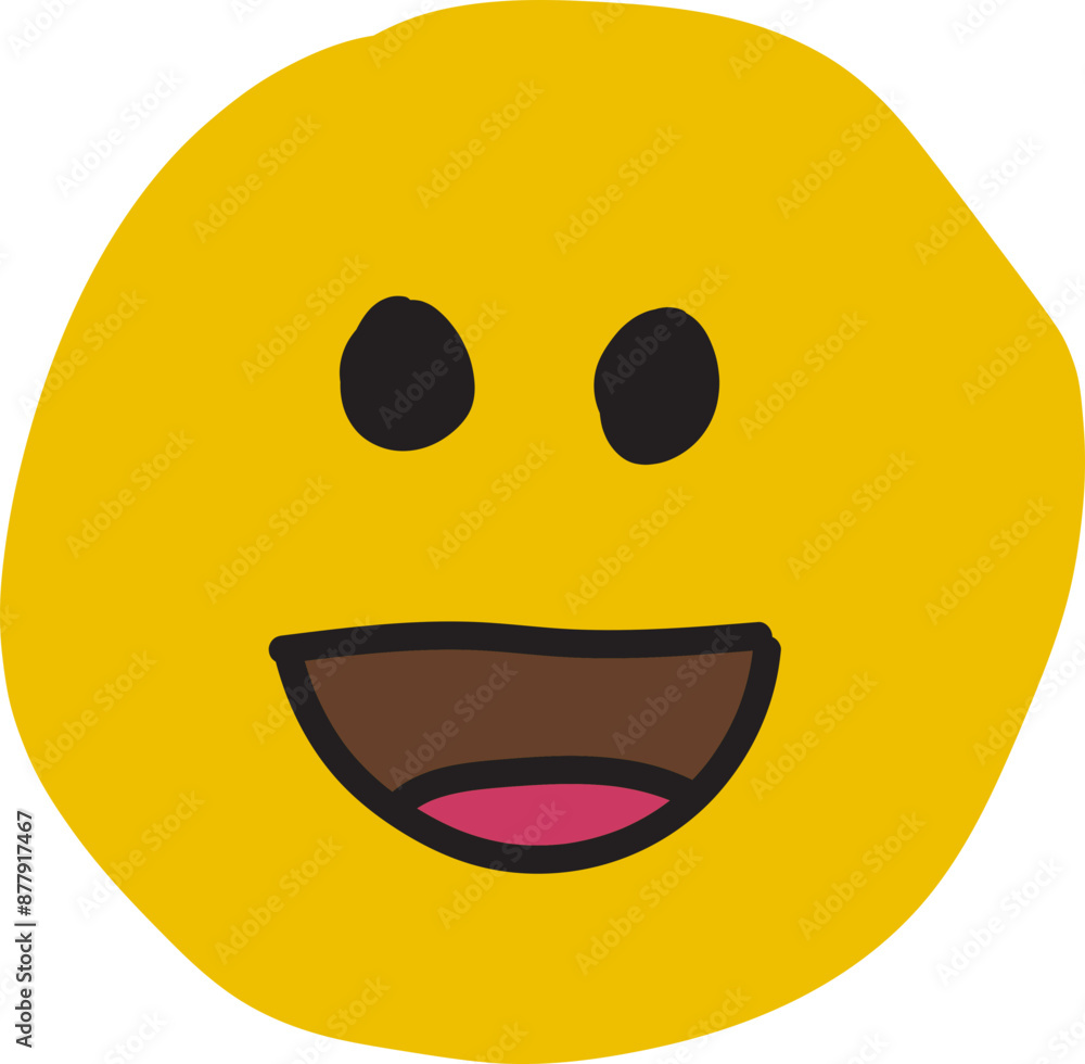 Fototapeta premium Creative Hand-Drawn Emojis