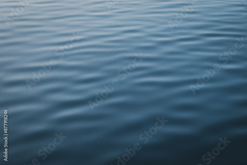 Calm blue ocean water