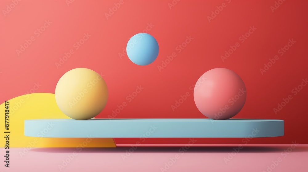 Symmetrical Abstract Background for Wall Decor Generative AI Symmetrical Abstract Background for Wall Decor Generative AI
