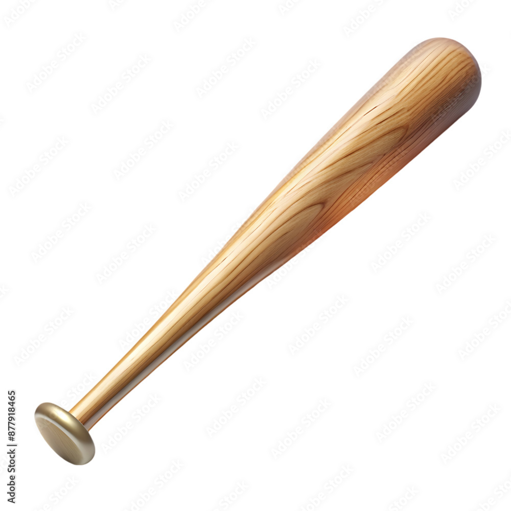 baseball bat with nails on transparent background baseball bat with nails on transparent background