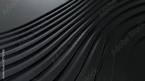 Wallpaper Mural Stylish Curve Line Background for Presentation or Backdrop Generative AI Torontodigital.ca