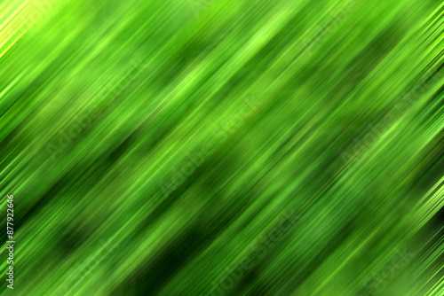 Green background with blurred lines in motion. Green banners nature tropical concept.