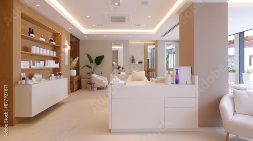 Purple ornament spa facility accommodation for comfort in lifestyle hotel