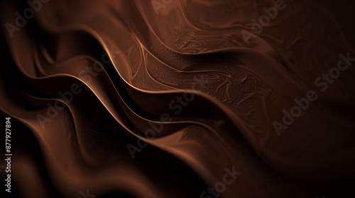 Wallpaper Mural Luxury Brown Wallpaper for Interior Design Generative AI Torontodigital.ca