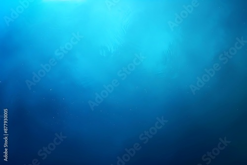 Blue Abstract Background With Light Spots © YOGI C