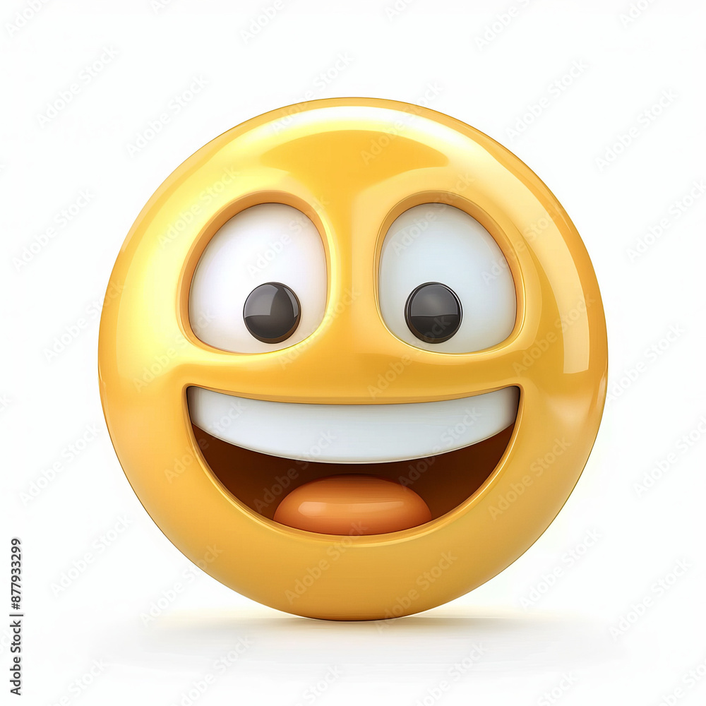 Fototapeta premium imagine different face emoji , smile, cartoon