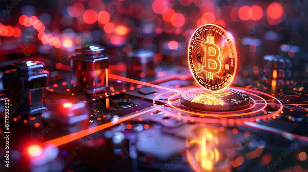 Digital financial ecosystem with Bitcoin and Altcoins, ledger technology, innovative currency solutions Digital financial ecosystem with Bitcoin and Altcoins, ledger technology, innovative currency solutions