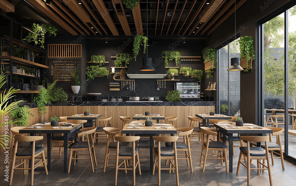 Fototapeta premium カフェ店内