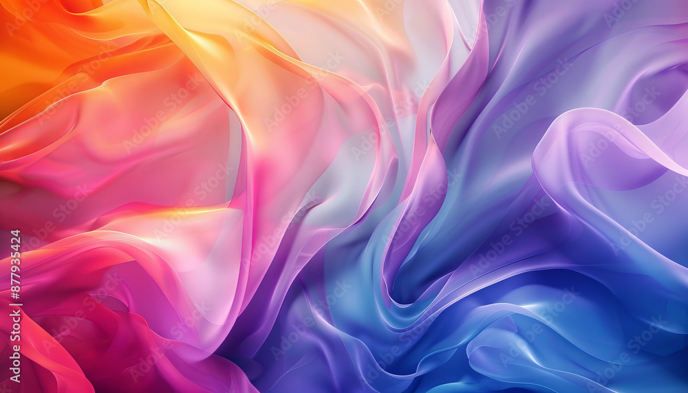 Obraz premium Modern colorful wallpaper abstract background soft colors 