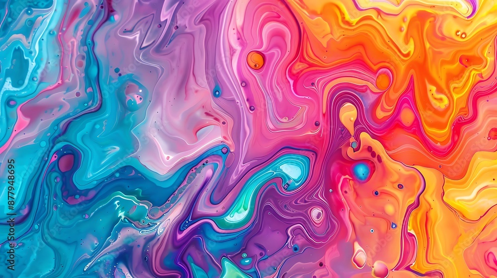 Colorful Liquid Abstract Artistry - Dynamic patterns of vividly hued liquids creating a mesmerizing abstract display. Colorful Liquid Abstract Artistry - Dynamic patterns of vividly hued liquids creating a mesmerizing abstract display.