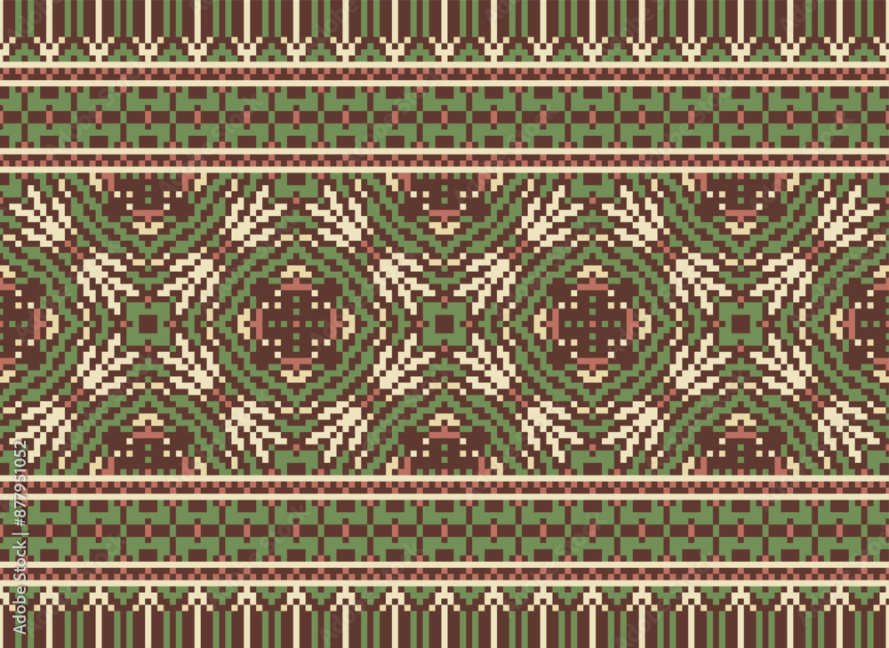 Ethnic style abstract Navajo geometric tribal vector seamless pattern background. tribal patterns, African tribal patterns, native American patterns. Ethnic style abstract Navajo geometric tribal vector seamless pattern background. tribal patterns, African tribal patterns, native American patterns.