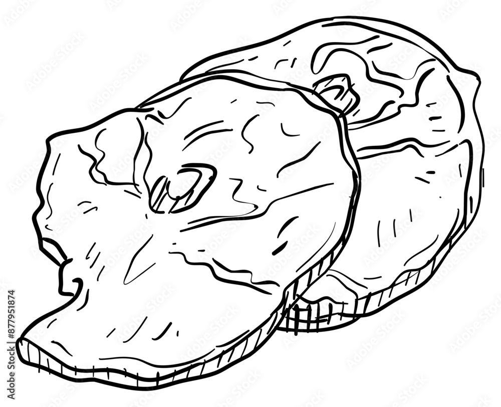 meat handdrawn illustration meat handdrawn illustration