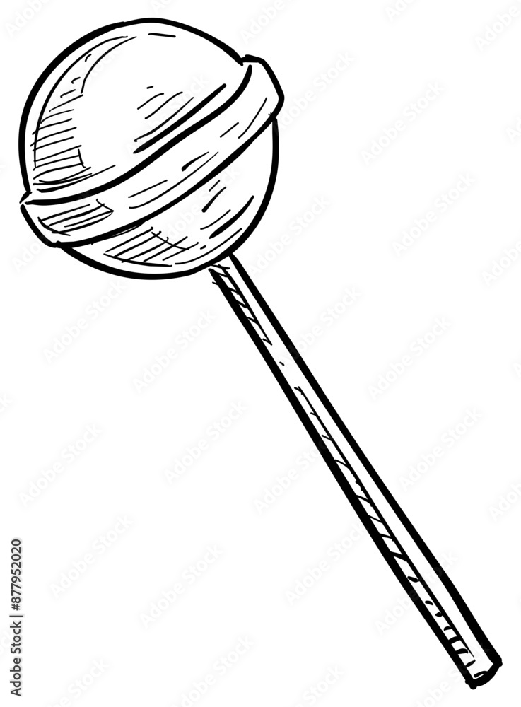lollipop handdrawn illustration lollipop handdrawn illustration