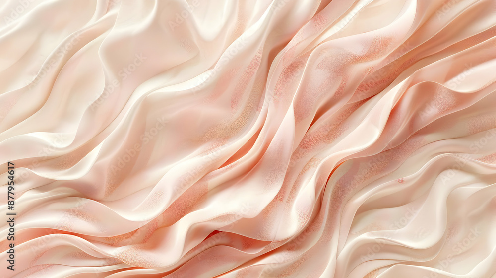 Abstract Background with Peachy Pink Fabric Abstract Background with Peachy Pink Fabric