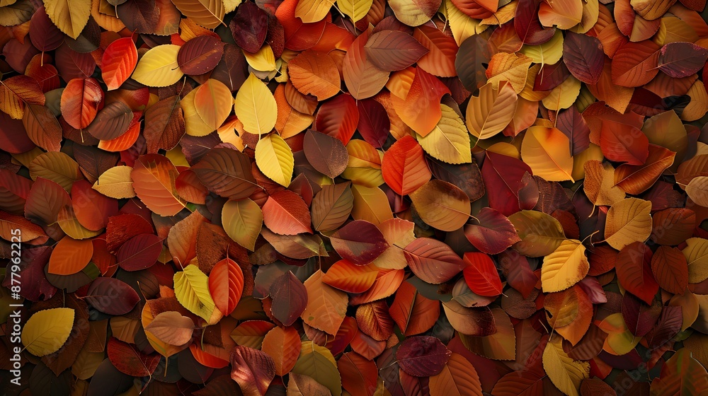 Autumn Leaves Background, Colorful Fall Foliage Texture, Seasonal Nature Pattern
Autumn Leaves Background, Colorful Fall Foliage Texture, Seasonal Nature Pattern