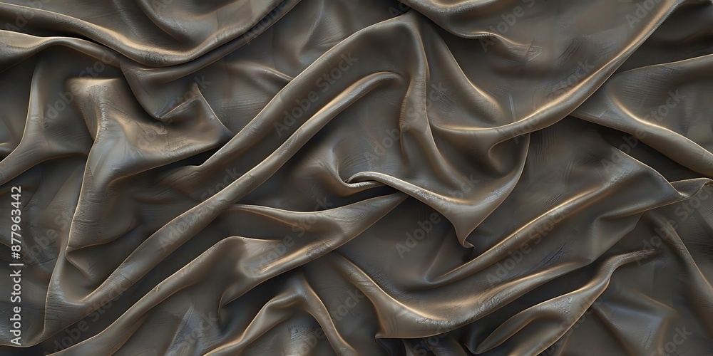 Abstract 3D Brown Leather Background Texture Illustration Abstract 3D Brown Leather Background Texture Illustration