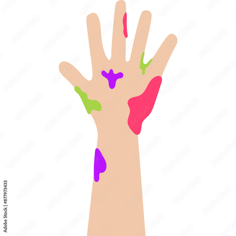 Fototapeta premium Kid Playful Hand