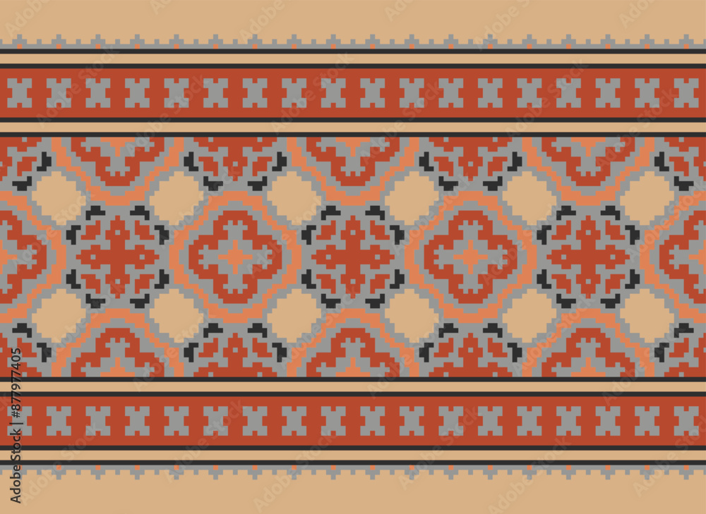 Ethnic tribal style seamless background with frame vector 10 in EPS, JPG format. style, seamless, frame, Tribal, Ethnic Ethnic tribal style seamless background with frame vector 10 in EPS, JPG format. style, seamless, frame, Tribal, Ethnic