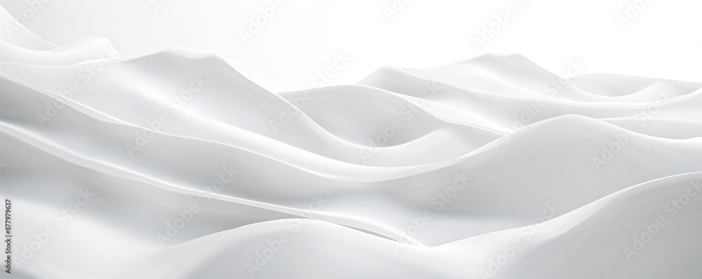 Fototapeta premium Simply plain white background Generative Ai