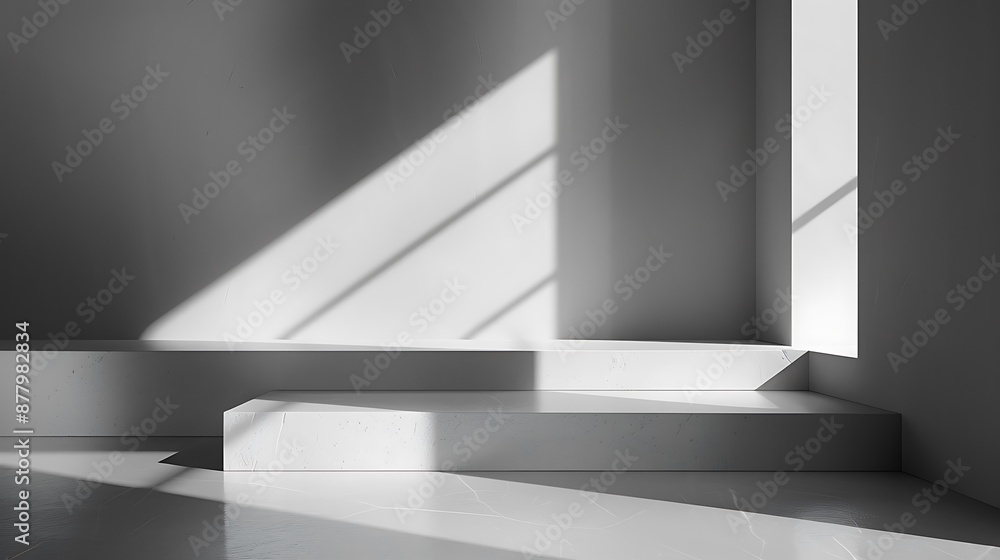 Dark room with light coming in Dark room with light coming in