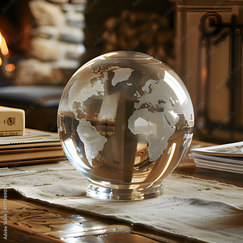 cup of coffee on the table. Generative AI