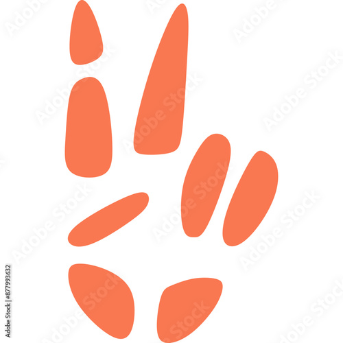 Colorful Handprints Illustration