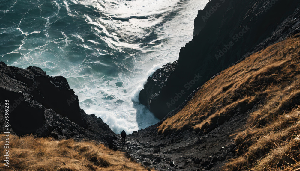 Ocean Wanders in Cloudy Winter: The Traveler's Passage Immersed in Landslide Ocean Wanders in Cloudy Winter: The Traveler's Passage Immersed in Landslide