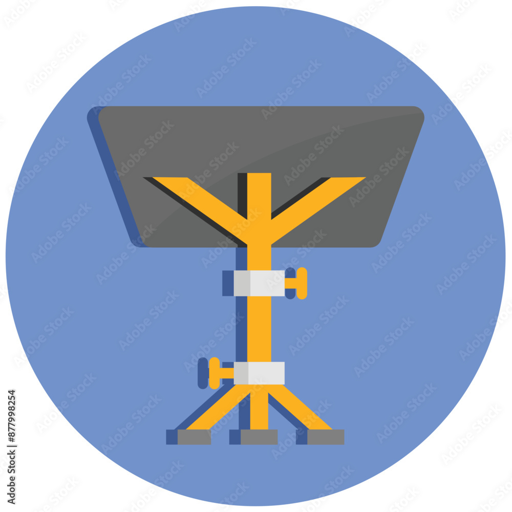 Fototapeta premium Sheet Holder Icon
