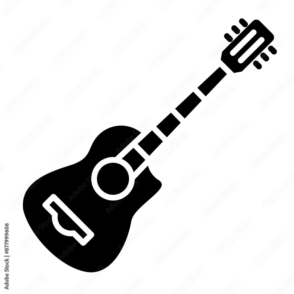 Acoustic Guitar Icon Acoustic Guitar Icon