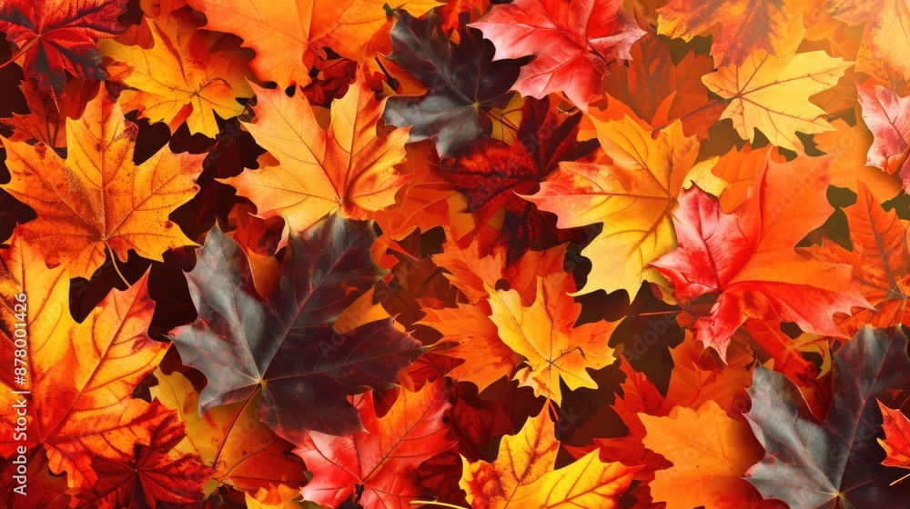 A pile of fallen leaves on the forest floor A pile of fallen leaves on the forest floor