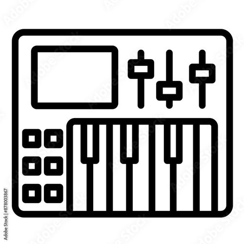 Synthesizer Icon