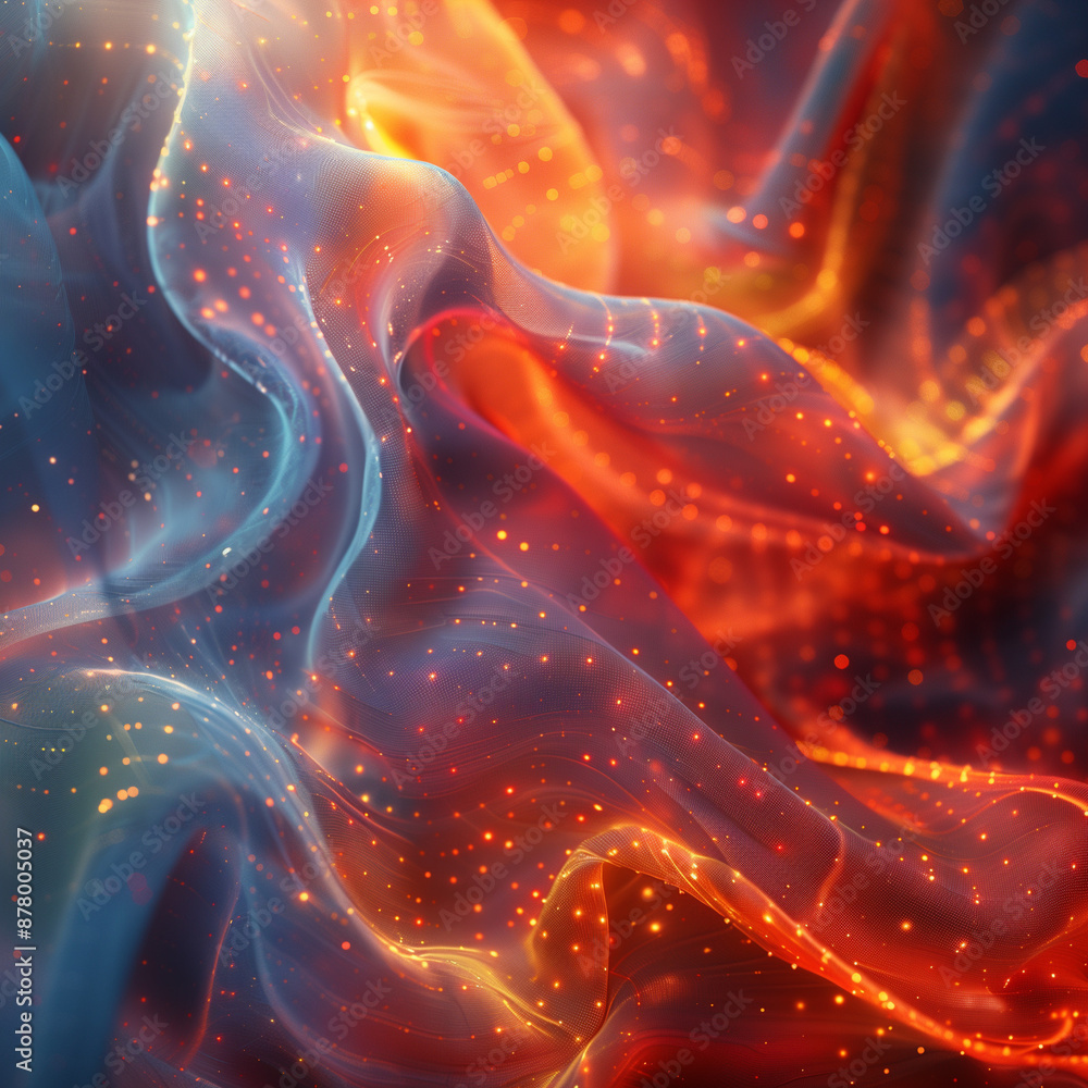 Fototapeta premium A stunning abstract multicolor spectrum