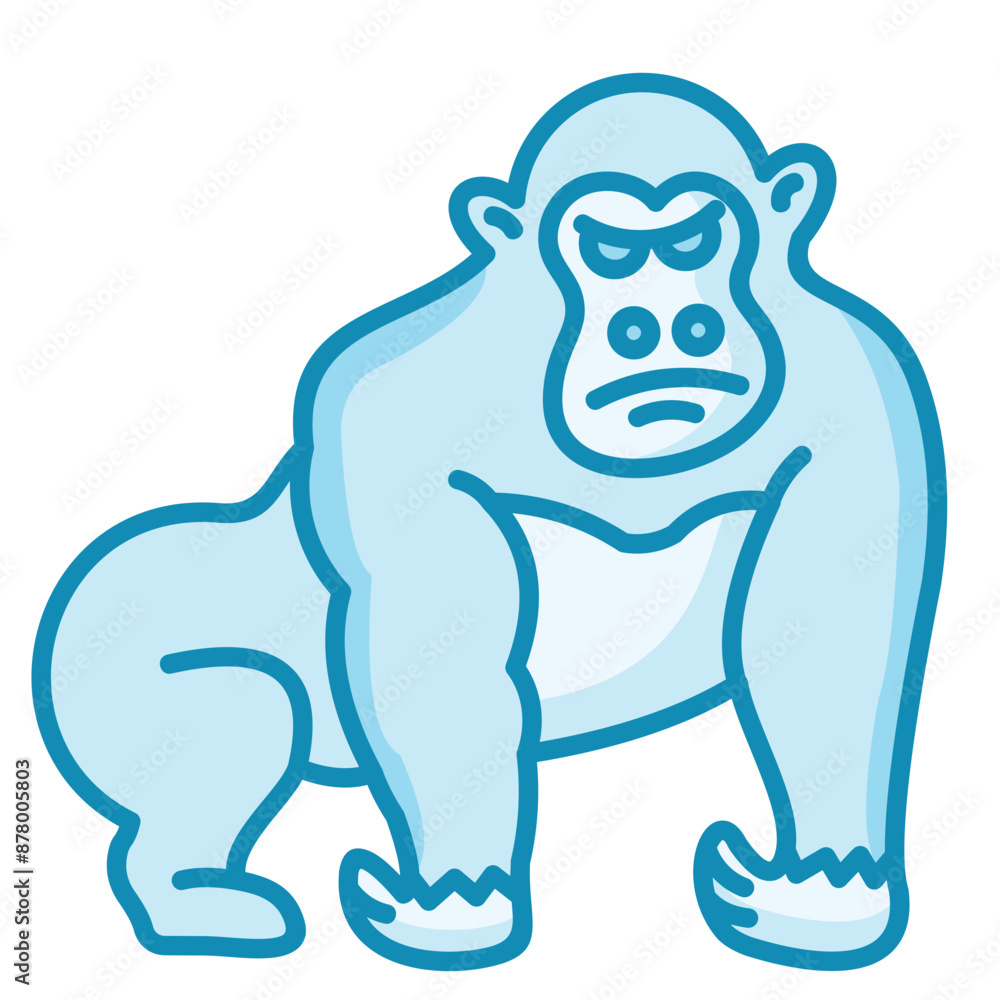 Fototapeta premium Gorilla Icon