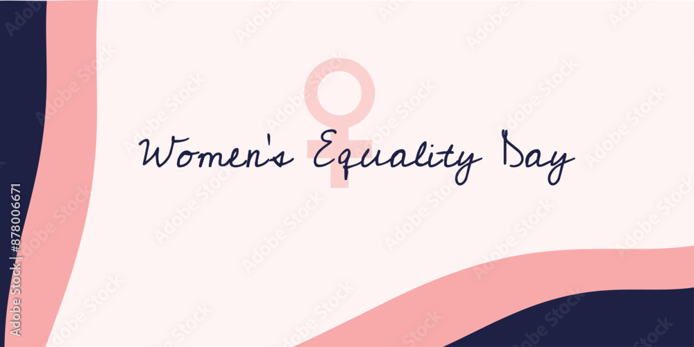 women's equality day card. vector illustration women's equality day card. vector illustration