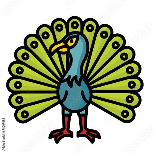 Peacock Icon