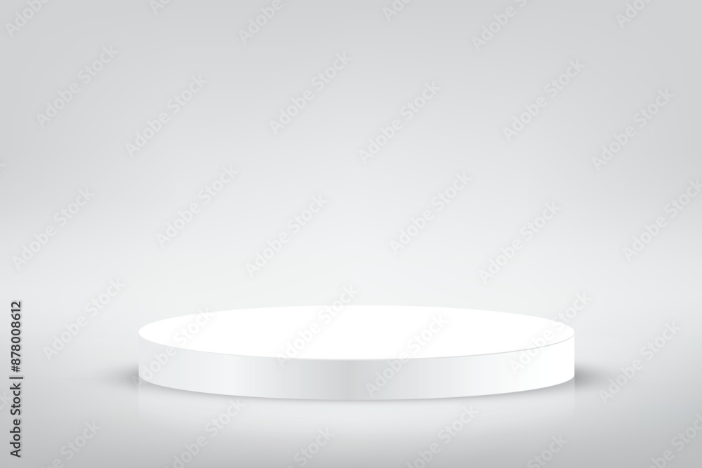 Abstract silver cylinder pedestal podium design. Blank empty space room, stage grey. Abstract minimal white empty room concept 3d shape scene products display, Stage showcase presentation
Abstract silver cylinder pedestal podium design. Blank empty space room, stage grey. Abstract minimal white empty room concept 3d shape scene products display, Stage showcase presentation