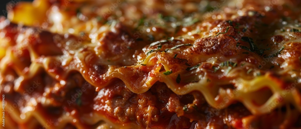 Close-up Photo of Yummy Lasagna Close-up Photo of Yummy Lasagna