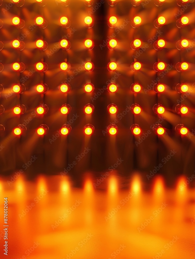 Vivid image with orange spotlights creating a warm and dramatic illumination, perfect for enhancing visual appeal in creative projects Vivid image with orange spotlights creating a warm and dramatic illumination, perfect for enhancing visual appeal in creative projects