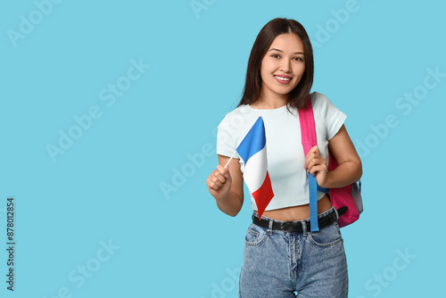 Female student with French ...