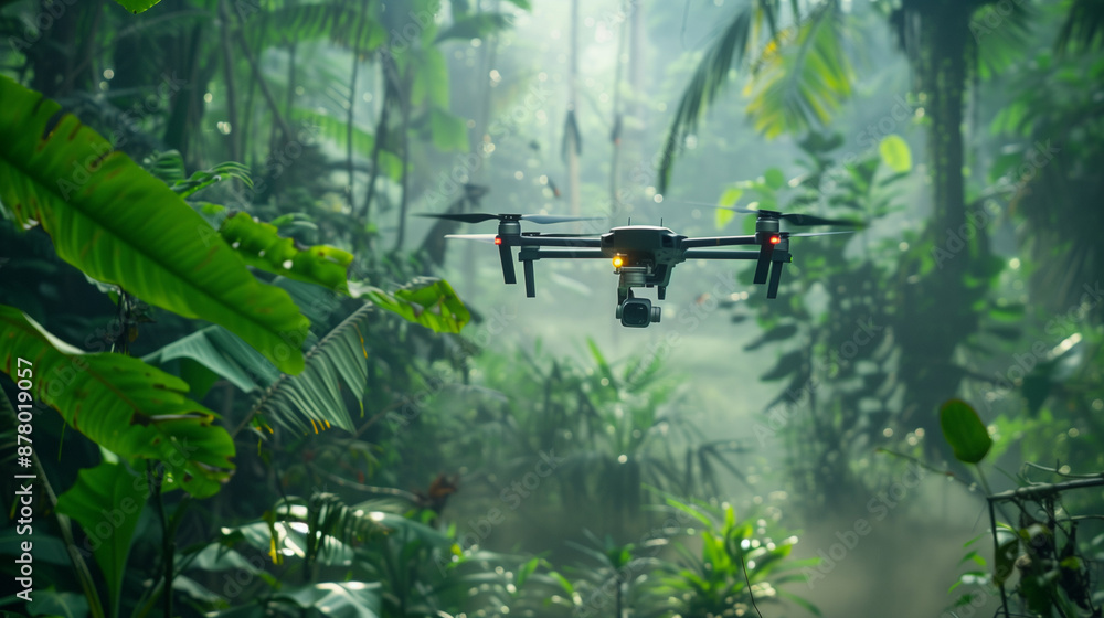 Advanced AI-Driven Environmental Conservation Project: Autonomous Drones Monitoring Wildlife Advanced AI-Driven Environmental Conservation Project: Autonomous Drones Monitoring Wildlife