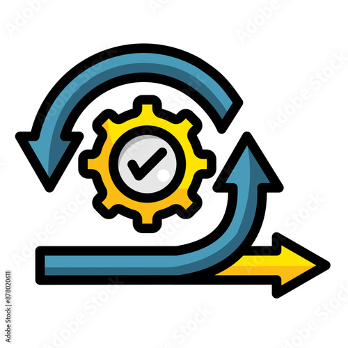 Lean Six Icon