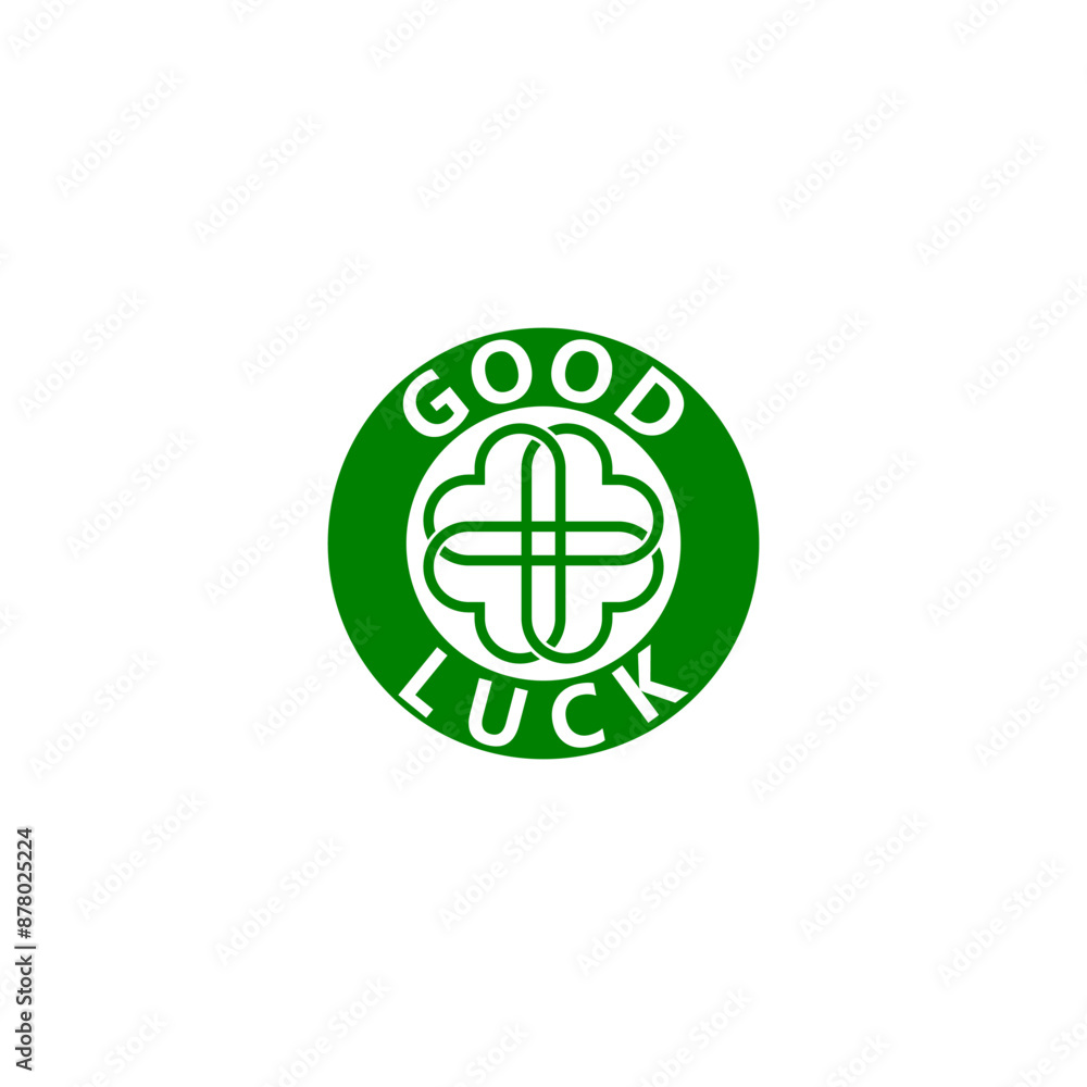 Good luck icon isolated on white background Good luck icon isolated on white background