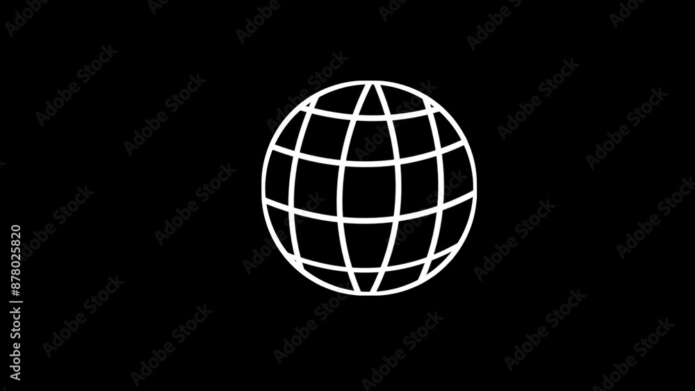 Web Symbol Icon Vector, globe icon, web vector illustration Web Symbol Icon Vector, globe icon, web vector illustration