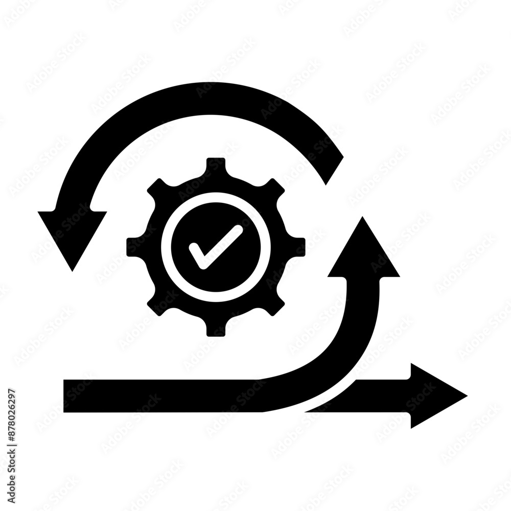 Lean Six Icon Lean Six Icon