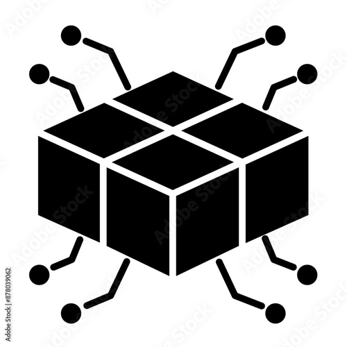 Blockchain Technology Icon